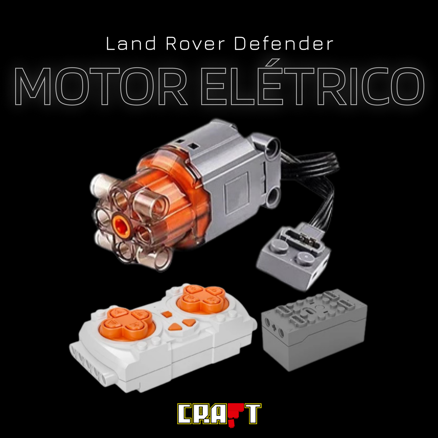 Kit Motor Elétrico para a Land Rover Defender