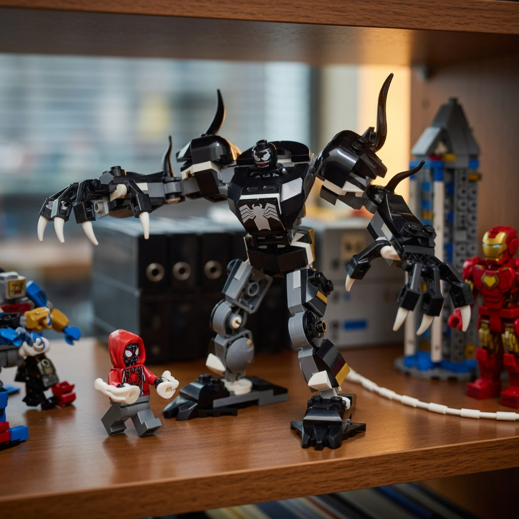 Armadura de Rob&ocirc; Venom vs. Miles Morales (134 pe&ccedil;as)