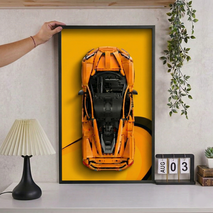 Quadro Fosco para a McLaren P1