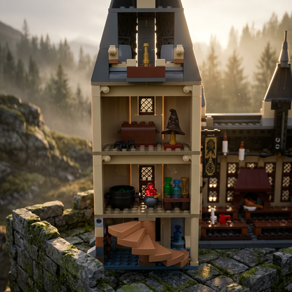 Harry Potter - O Grande Sal&atilde;o de Hogwarts (878 pe&ccedil;as)