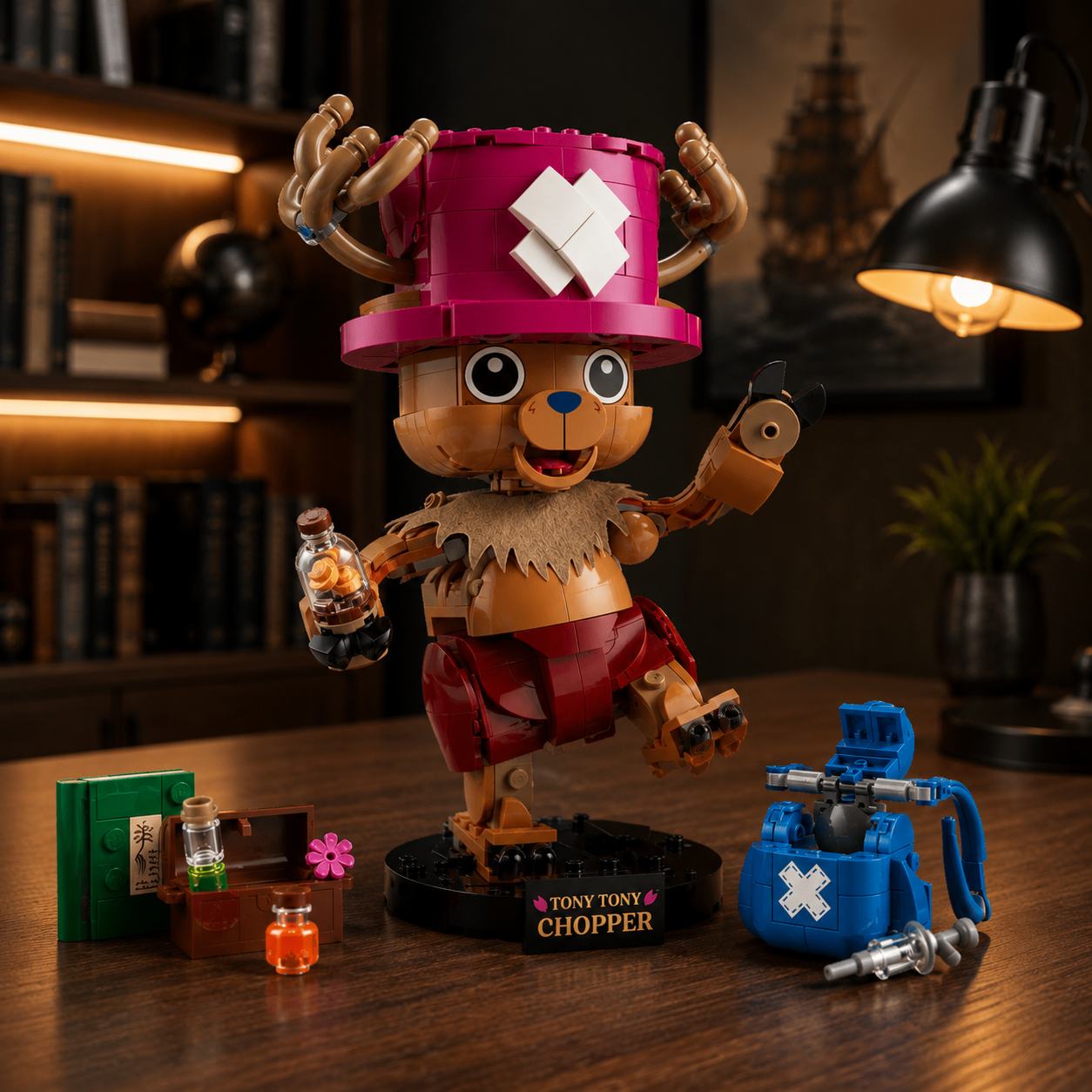 One Piece - Tony Tony Chopper (577 pe&ccedil;as) - m&iacute;dia narrativa 7