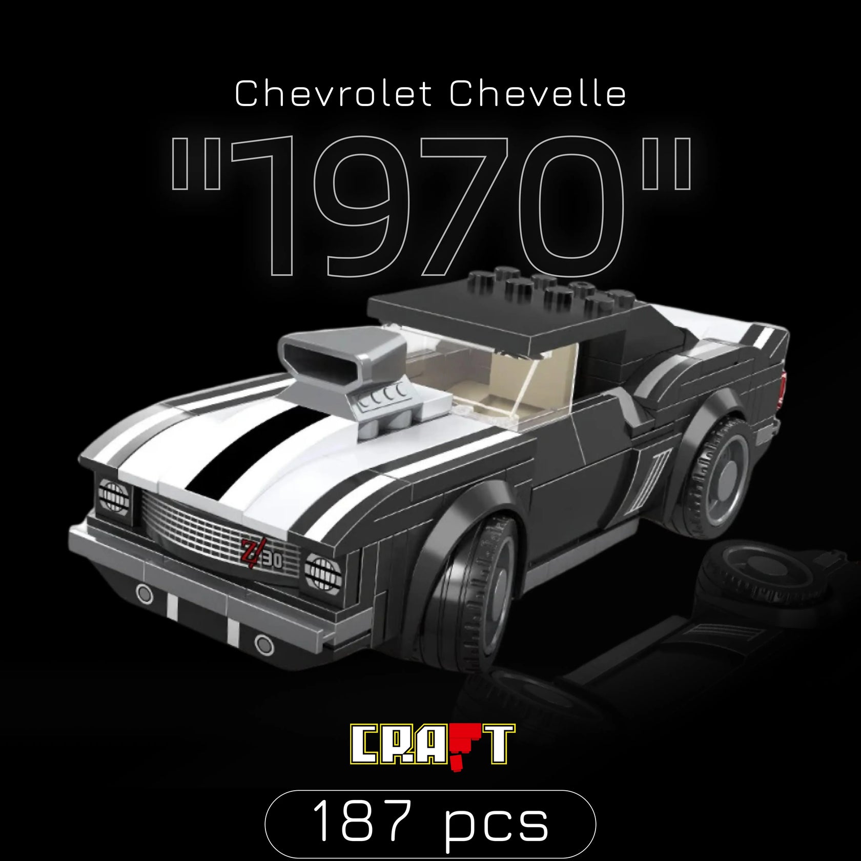Chevrolet Chevelle "1970" (187 p&ccedil;s) - Brics Craft