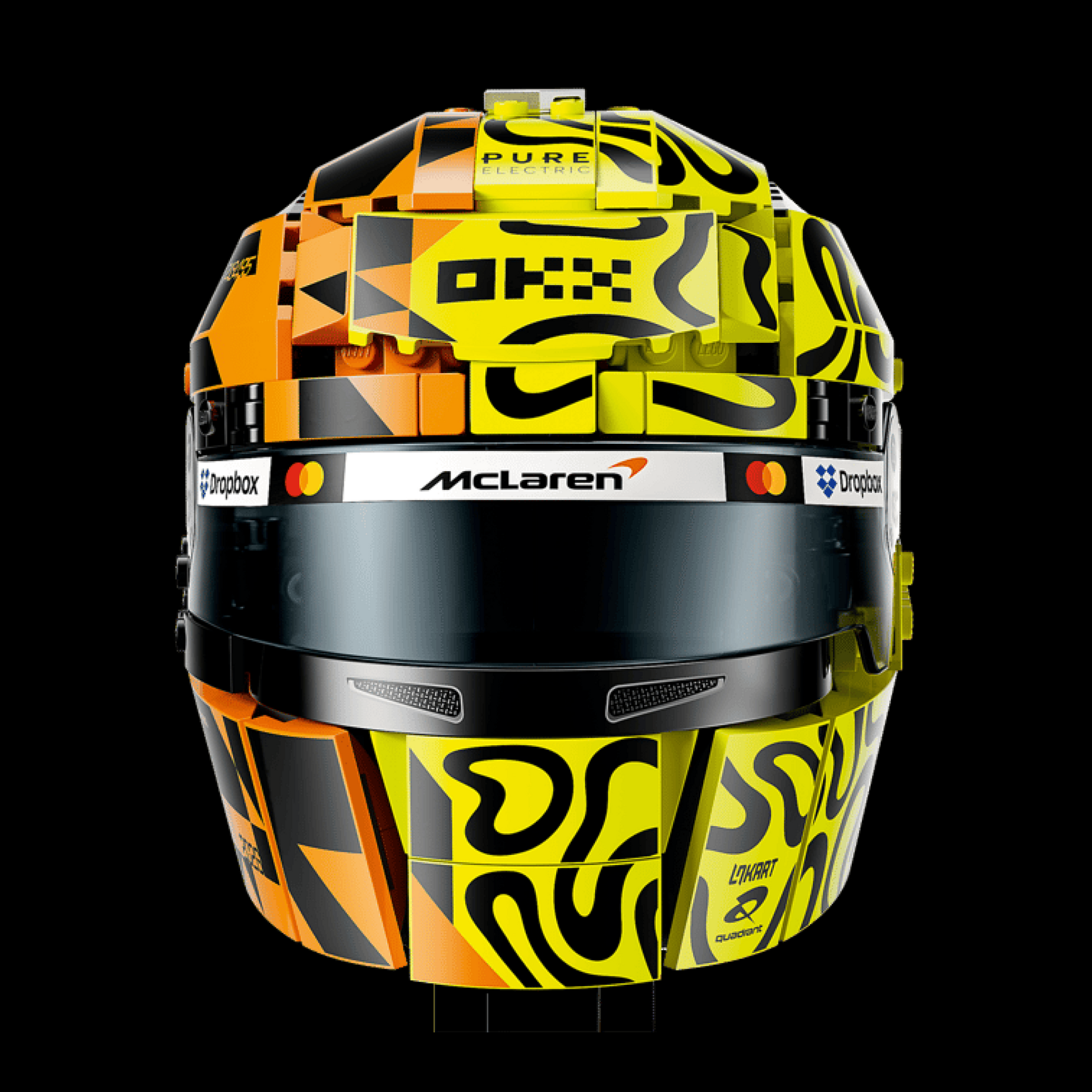 Capacete McLaren Mastercard - Lando Norris (793 pe&ccedil;as)