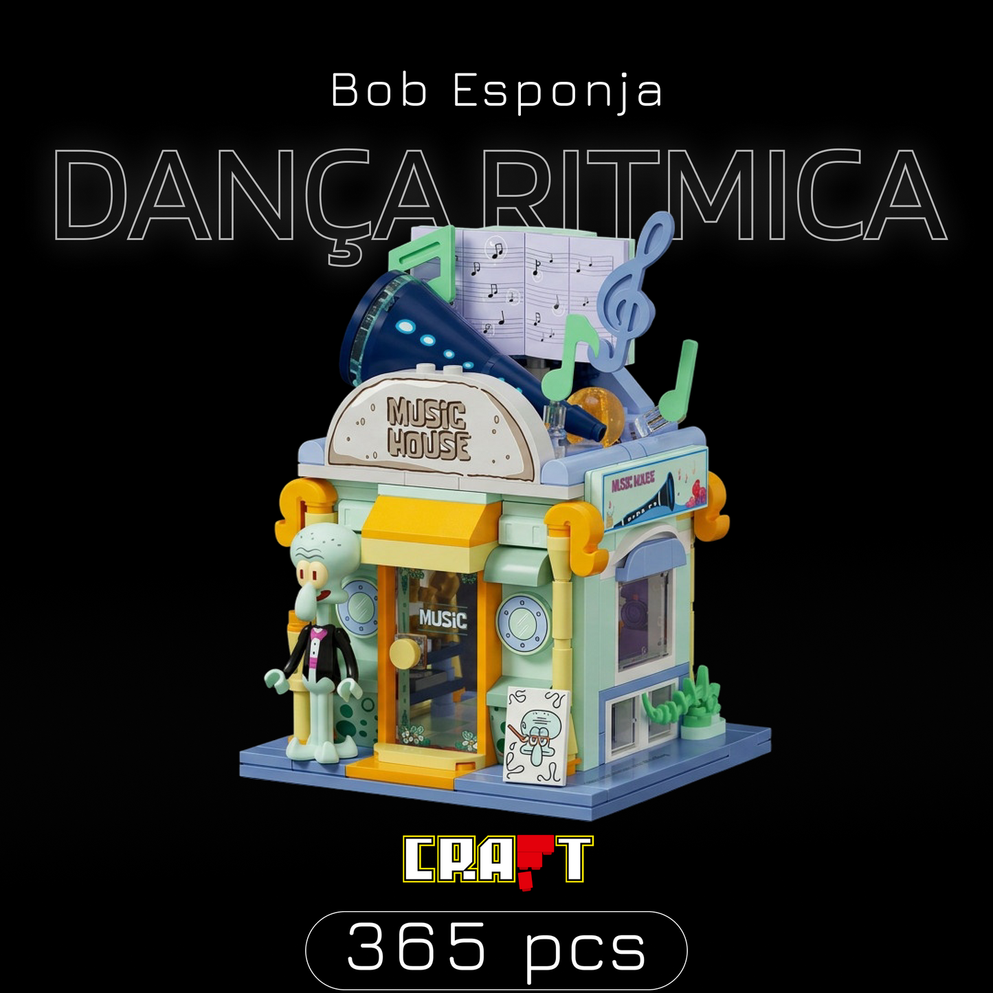 Bob Esponja - A Dan&ccedil;a R&iacute;tmica (365 pe&ccedil;as)