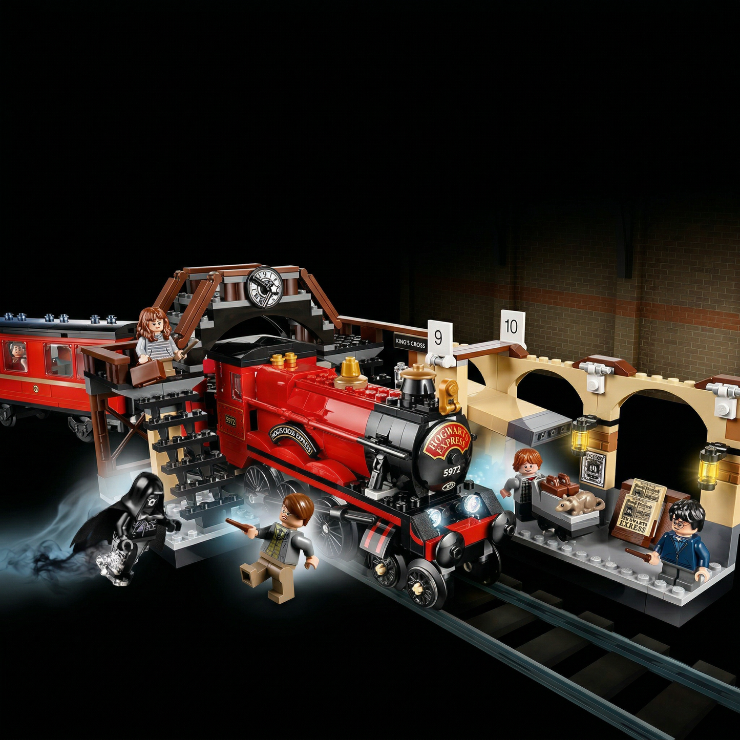 Harry Potter - Expresso de Hogwarts e Plataforma 9&frac34; (801 pe&ccedil;as)