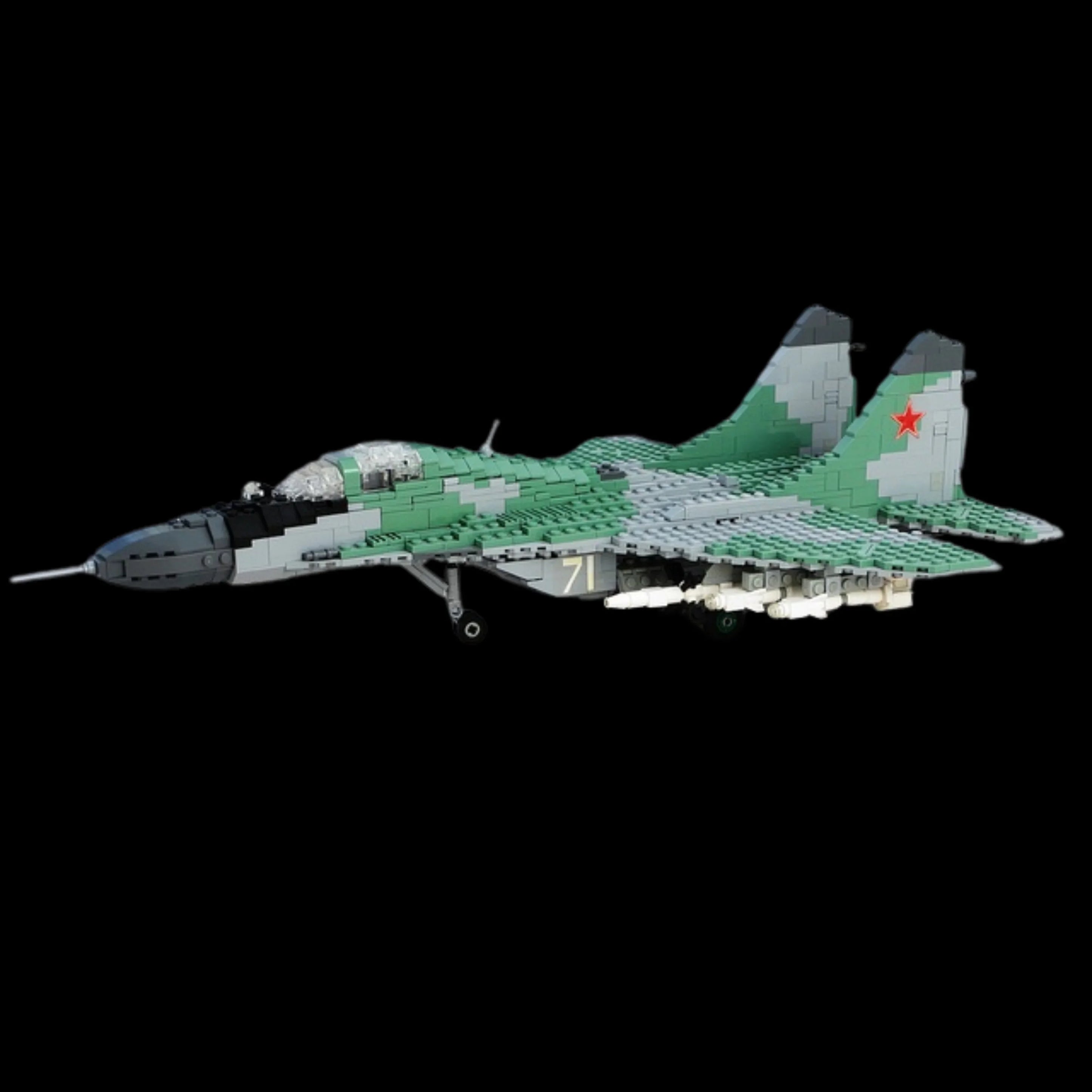 Ca&ccedil;a MIG-29 (1837 p&ccedil;s)