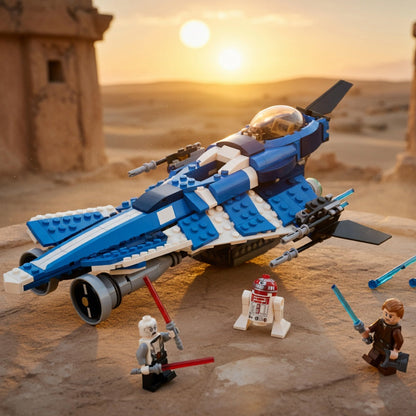 Ca&ccedil;a Estelar Jedi Personalizado de Anakin (370 pe&ccedil;as)