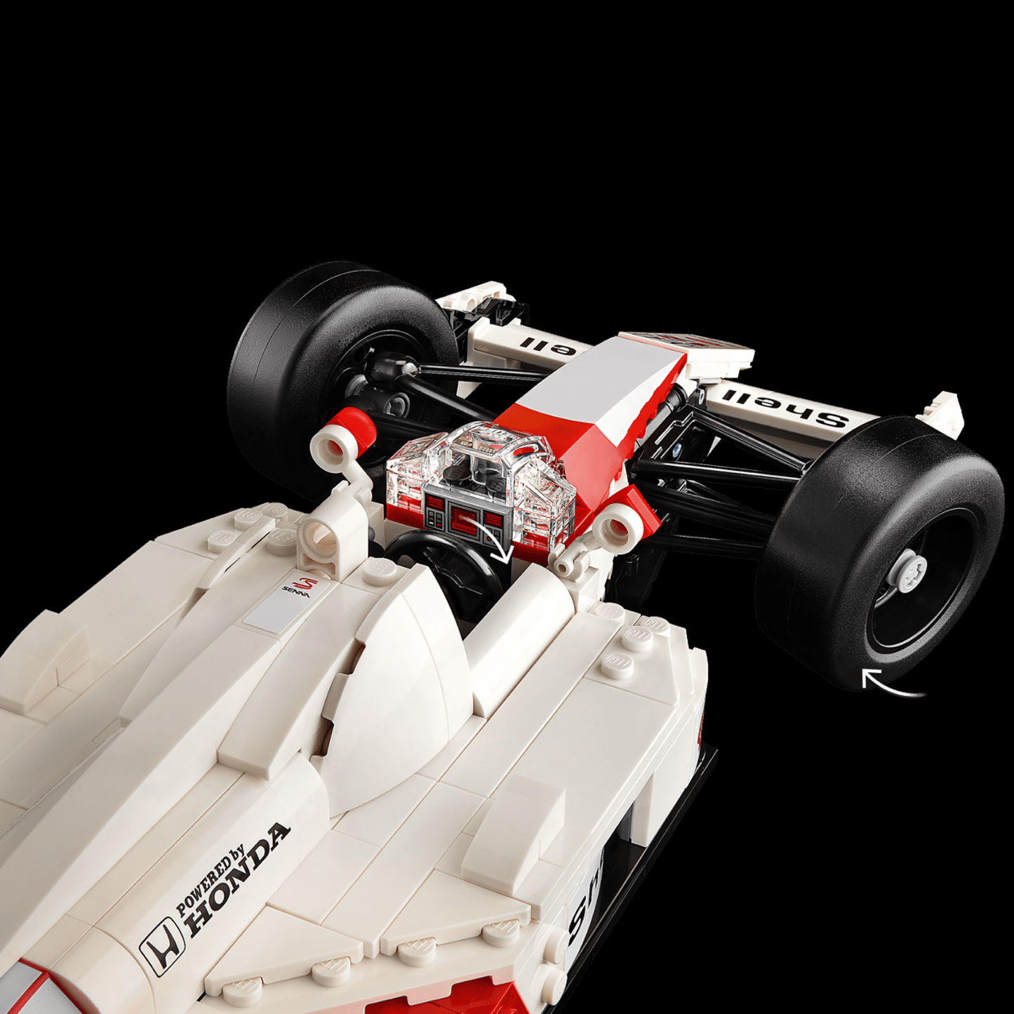 F&oacute;rmula 1 - McLaren MP4/4 + Ayrton Senna (693 pe&ccedil;as)
