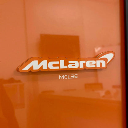 Quadro de Acr&iacute;lico para a F&oacute;rmula-1 McLaren Team 2022