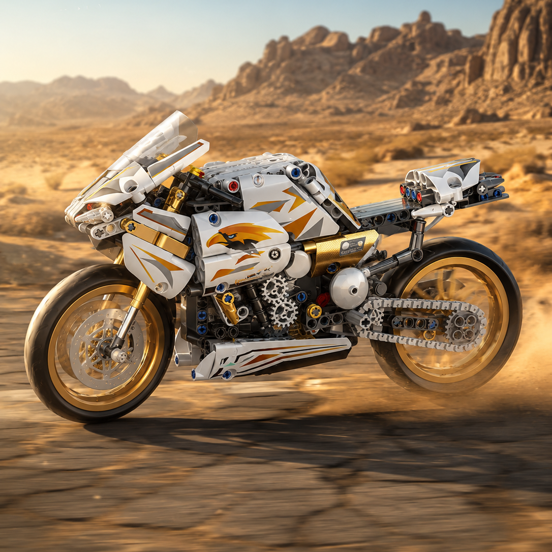 Moto Sport Platinum Warrior (574 pe&ccedil;as)
