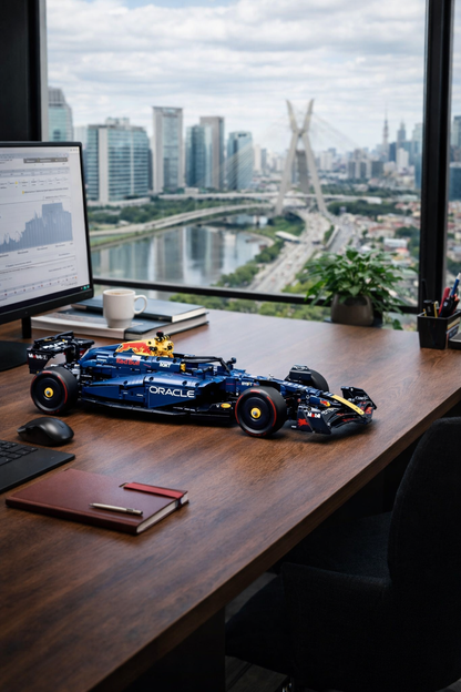 Oferta Exclusiva deste An&uacute;ncio | F&oacute;rmula 1 - Red Bull RB20 do Max Verstappen (1639 pe&ccedil;as)