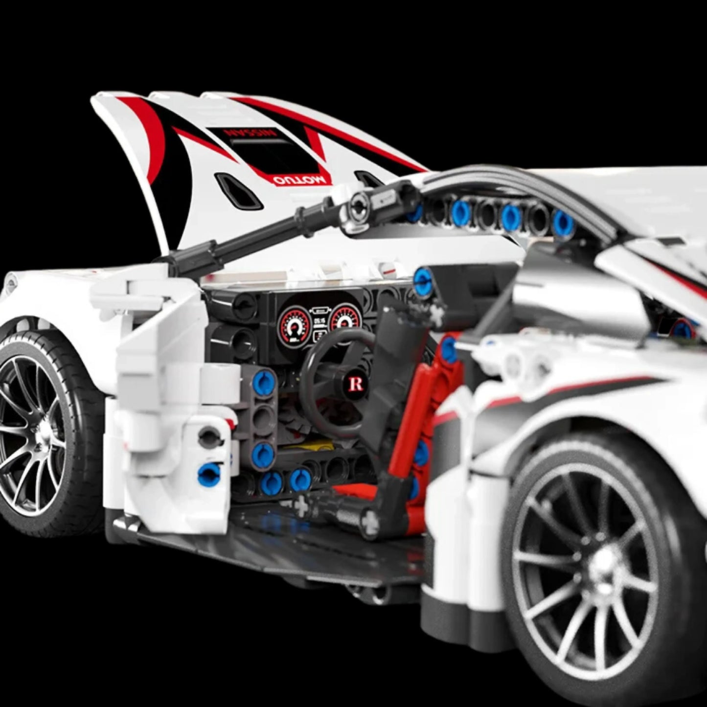 Nissan GT-R "Gran Turismo" (1209 p&ccedil;s) - Brics Craft