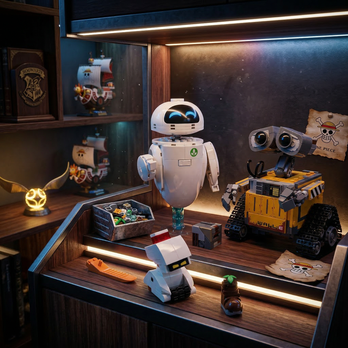 Oferta Exclusiva deste An&uacute;ncio | WALL-E e Eva (811 pe&ccedil;as)