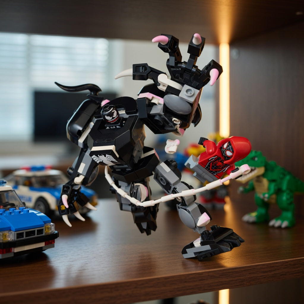 Armadura de Rob&ocirc; Venom vs. Miles Morales (134 pe&ccedil;as)