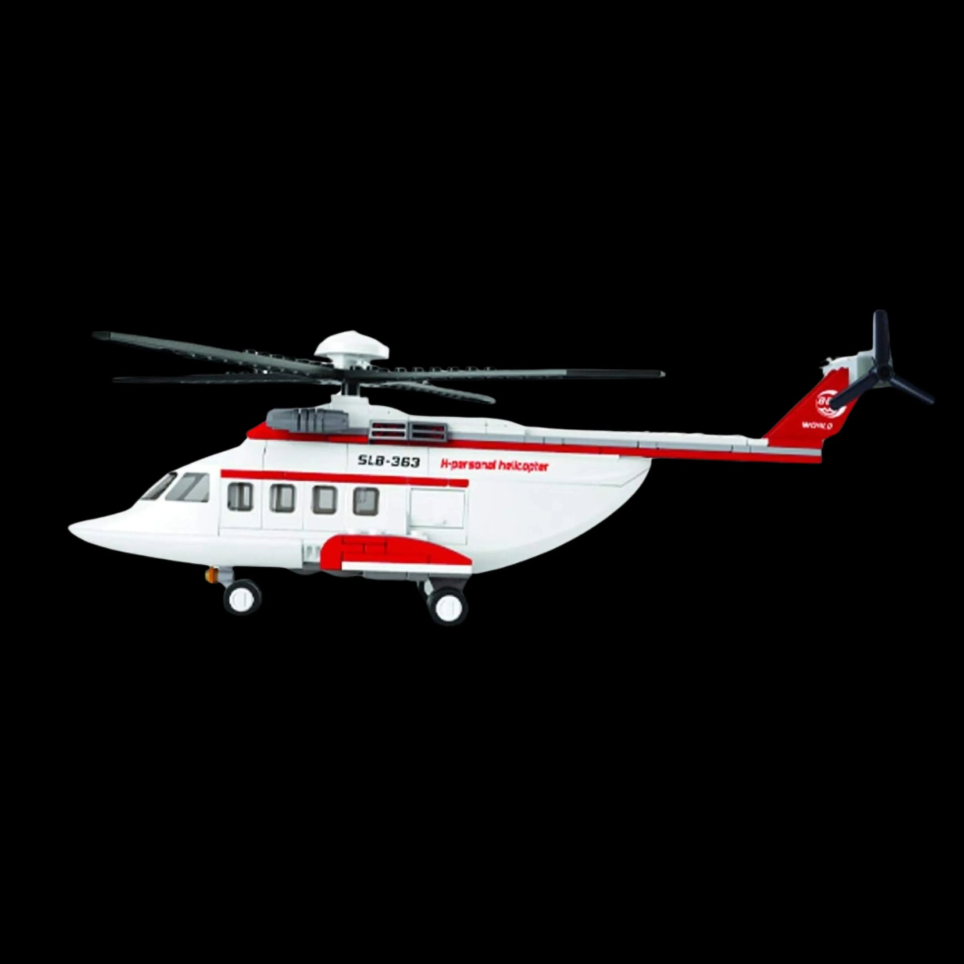 Helic&oacute;ptero Sikorsky S-92 (259 p&ccedil;s) - Brics Craft