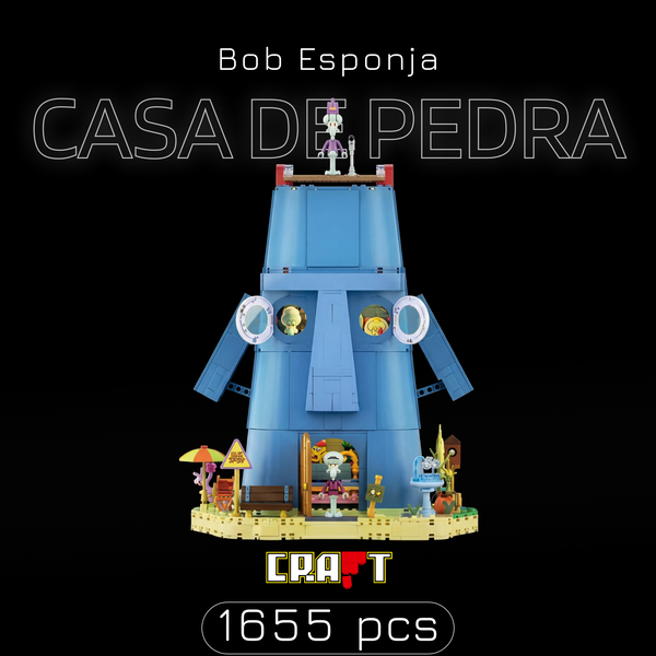 Bob Esponja - Casa da Pedra dos Tent&aacute;culos (1655 pe&ccedil;as)
