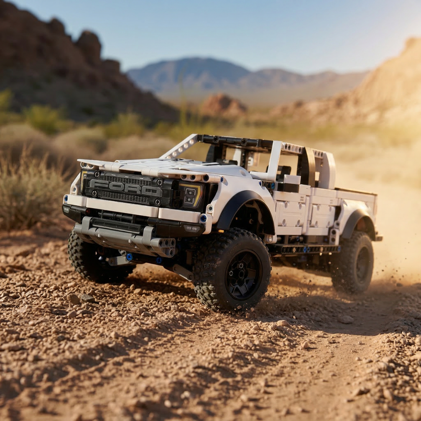 Ford F-150 Raptor Branca (1379 pe&ccedil;as)