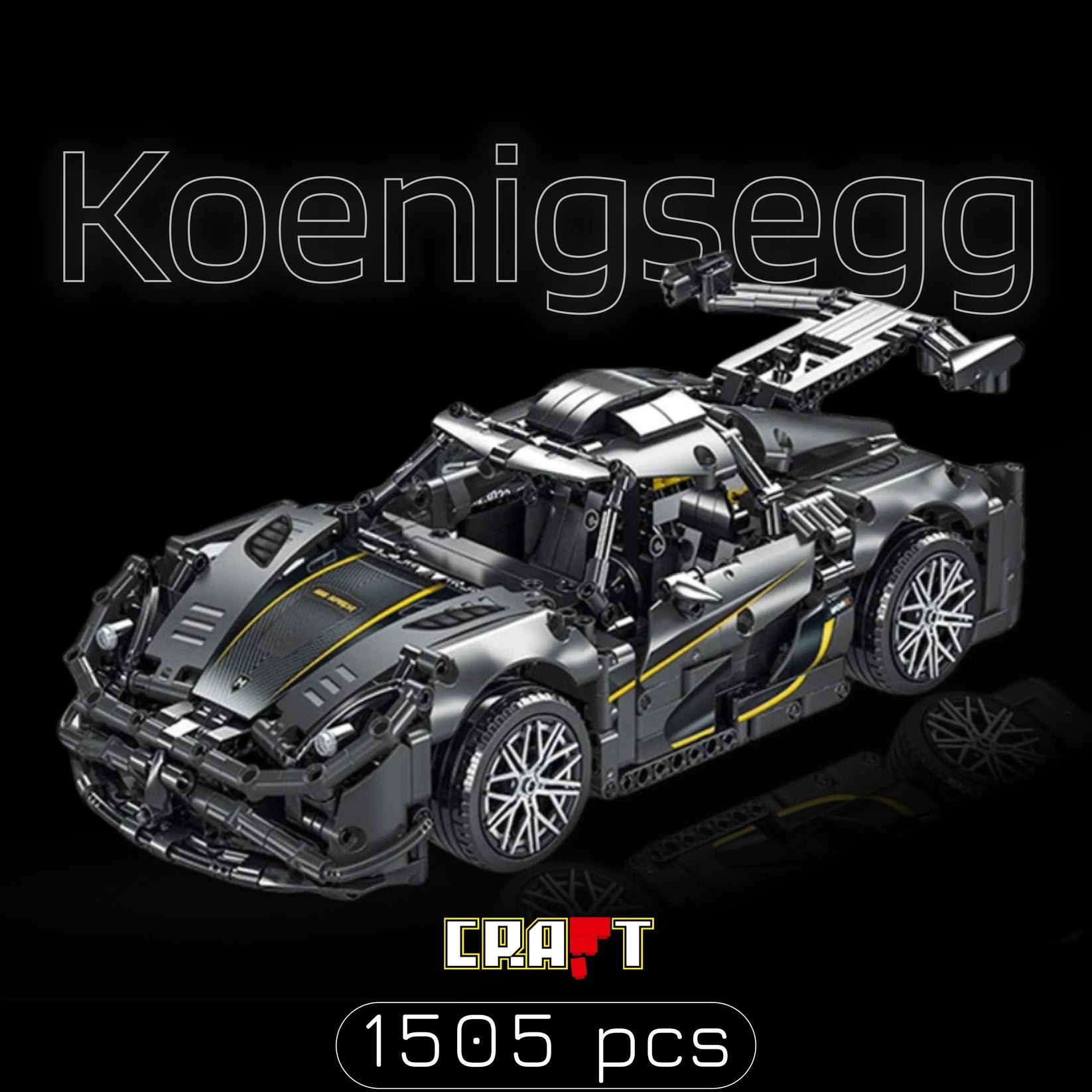 Koenigsegg One:1 (1505 p&ccedil;s)