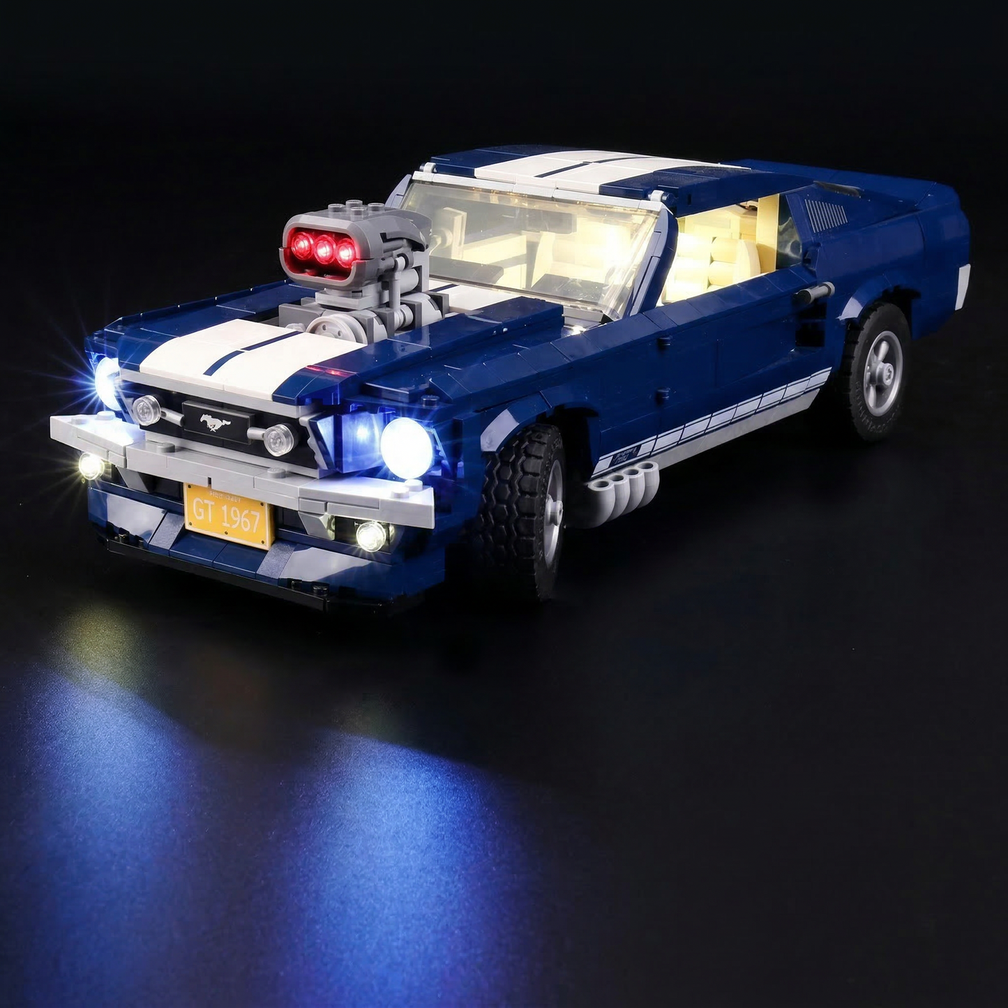 Kit de Ilumina&ccedil;&atilde;o para o Ford Mustang (1471 pe&ccedil;as)