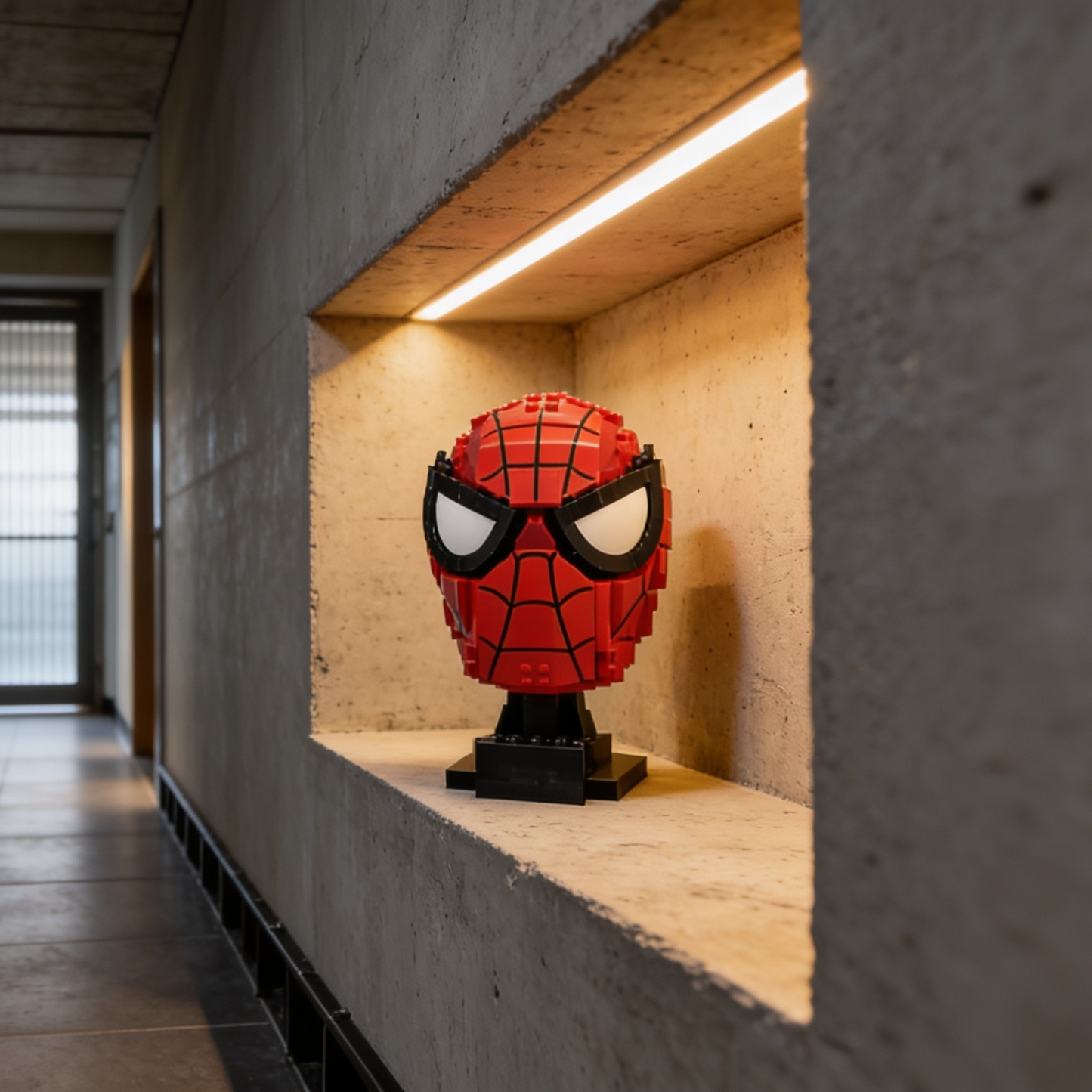 M&aacute;scara do Homem-Aranha (487 pe&ccedil;as)