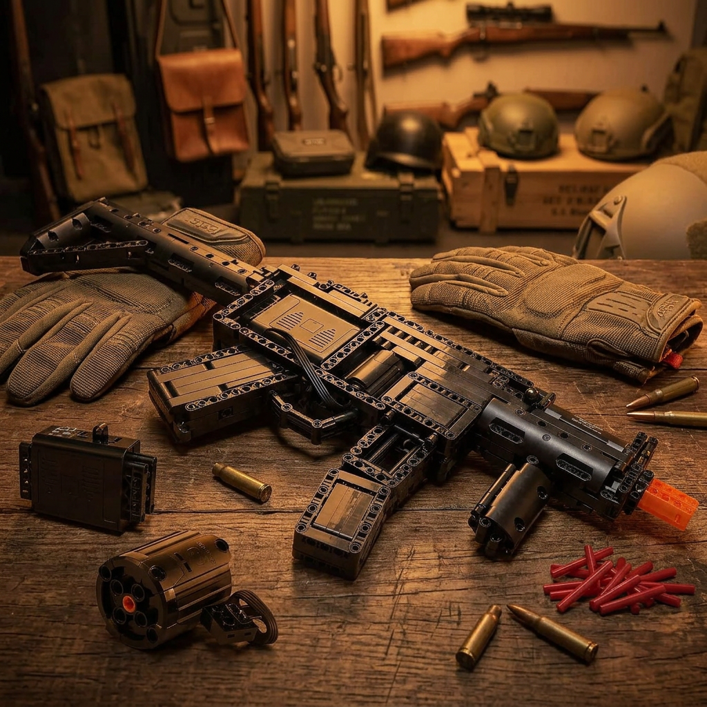 Submetralhadora HK MP5 (783 pe&ccedil;as)