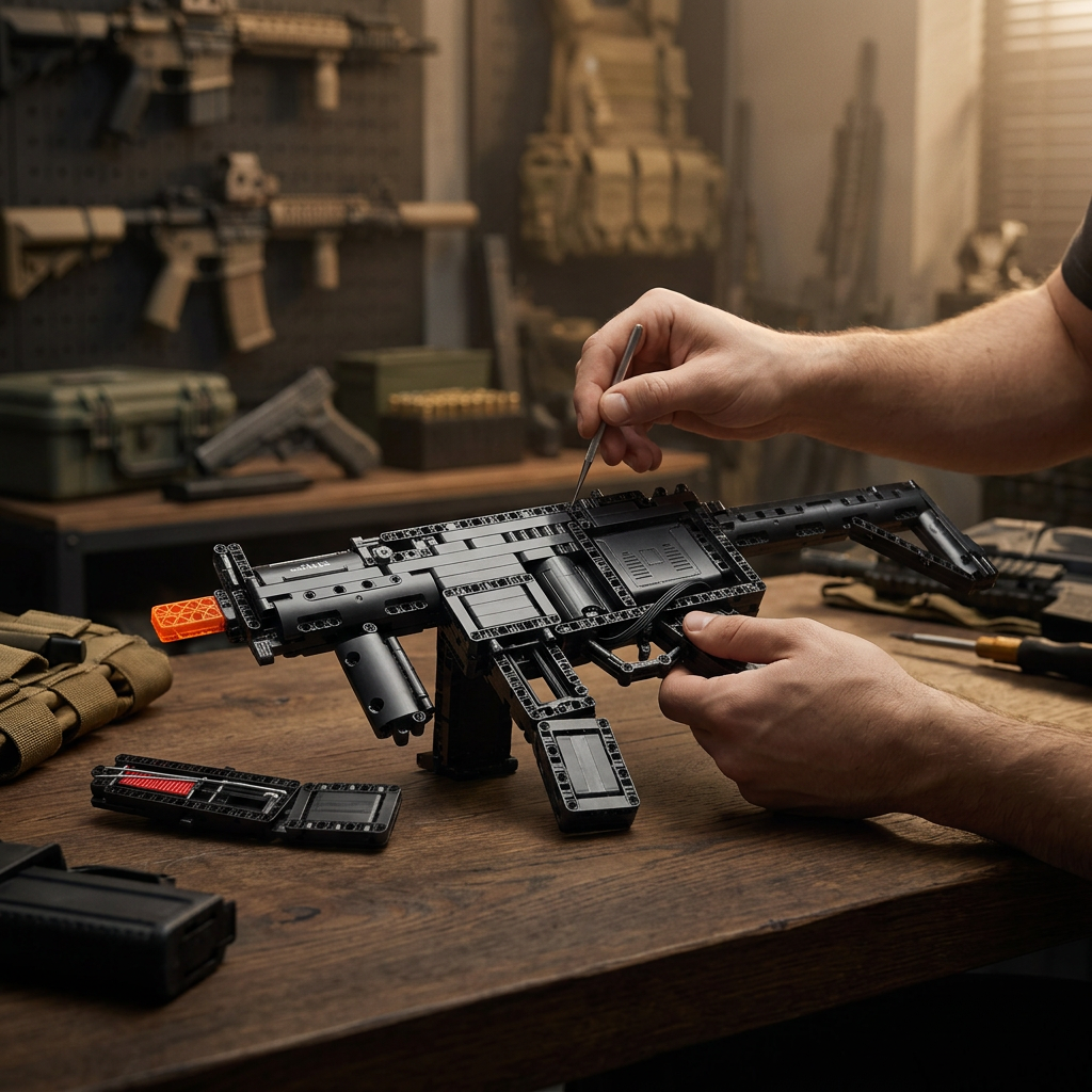 Submetralhadora HK MP5 (783 pe&ccedil;as)