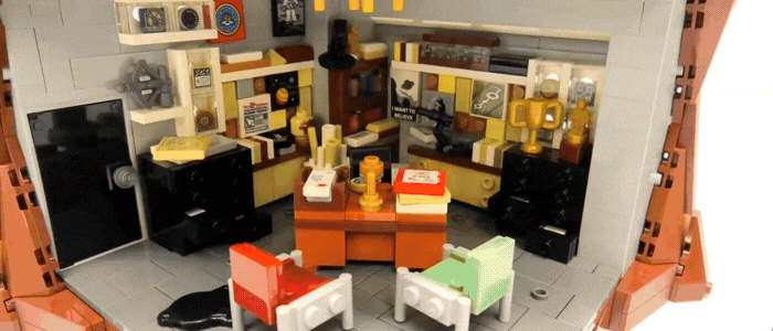 GIF 4 de 6 do produto Arquivo X (1.478 pe&ccedil;as), mostrando detalhes da constru&ccedil;&atilde;o.