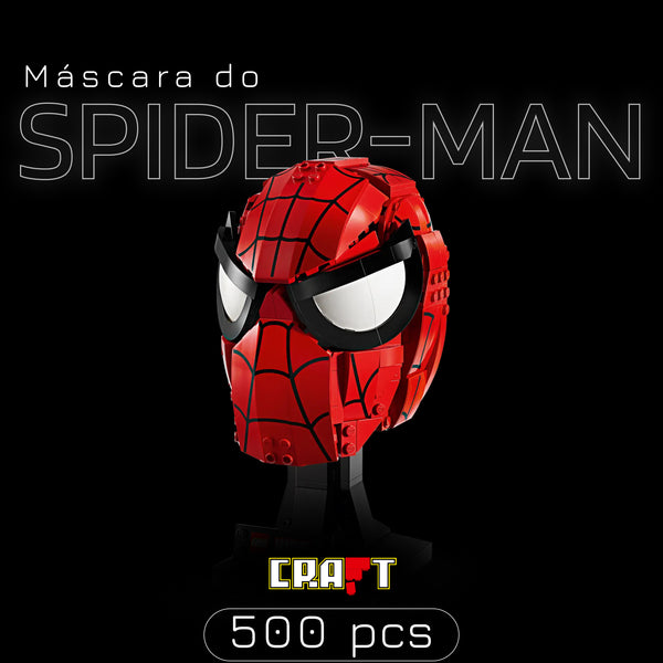 M&aacute;scara do Homem-Aranha (487 pe&ccedil;as)