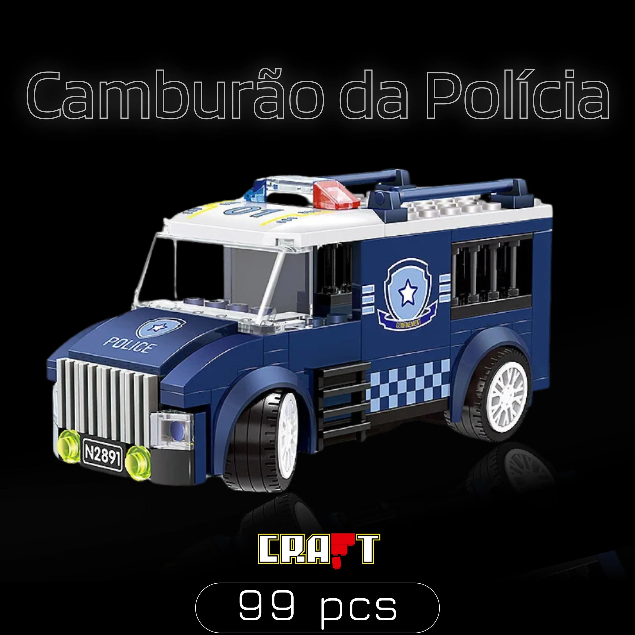 Cambur&atilde;o da Pol&iacute;cia (99 p&ccedil;s)