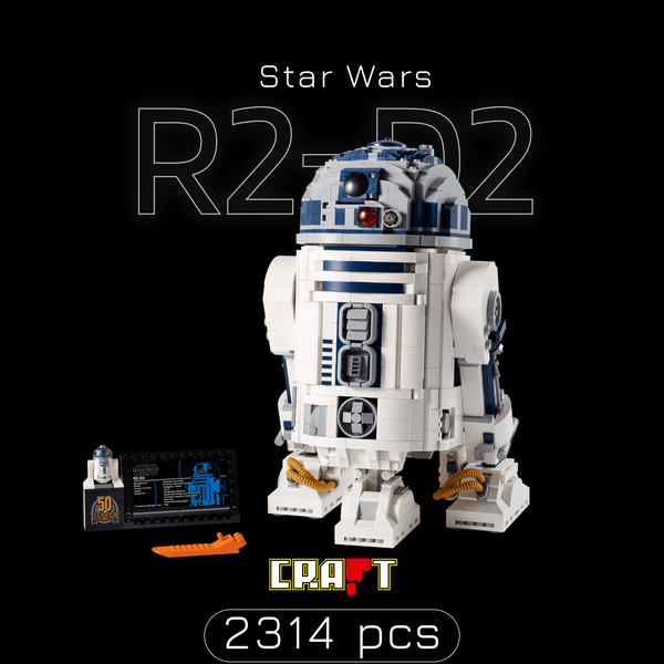 Star Wars - R2-D2 (2314 pe&ccedil;as)
