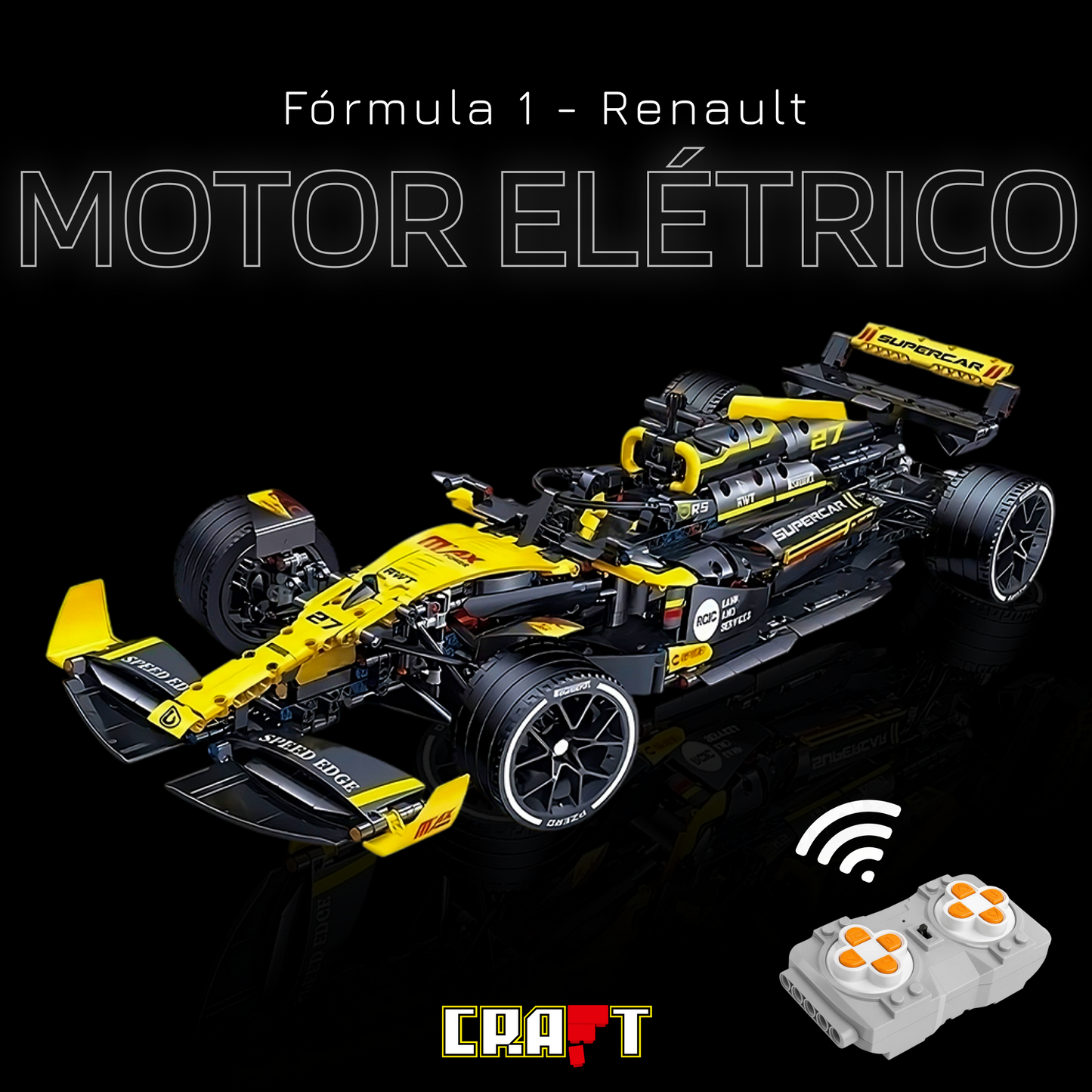 Kit de Motores El&eacute;tricos para a F&oacute;rmula 1 - Renault