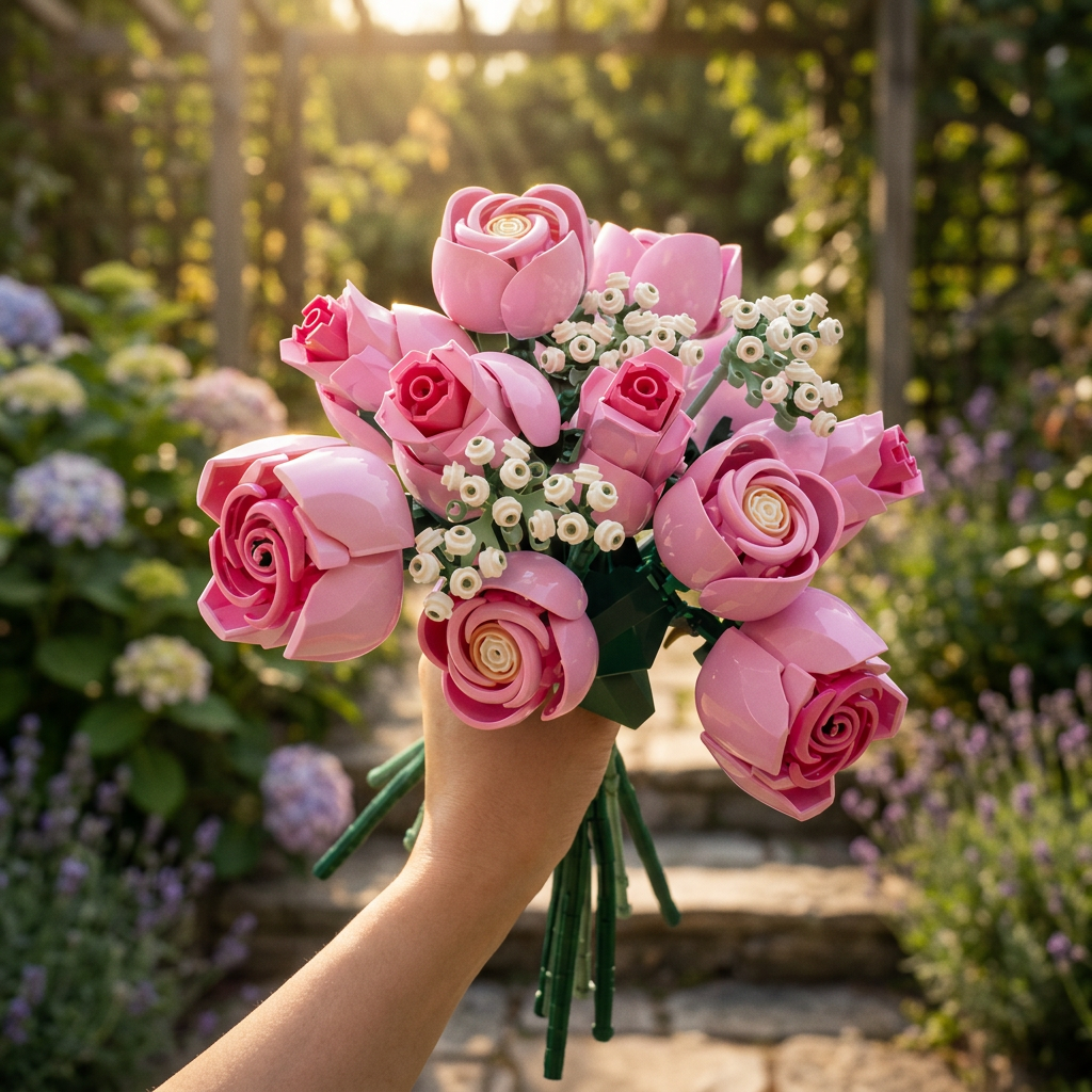Buqu&ecirc; Rosa Eterno (789 pe&ccedil;as)