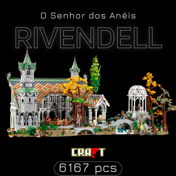 O Senhor dos An&eacute;is - Rivendell (6167 pe&ccedil;as)