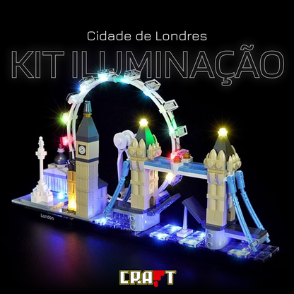 Kit de Ilumina&ccedil;&atilde;o para a Cidade de Londres (468 pe&ccedil;as)