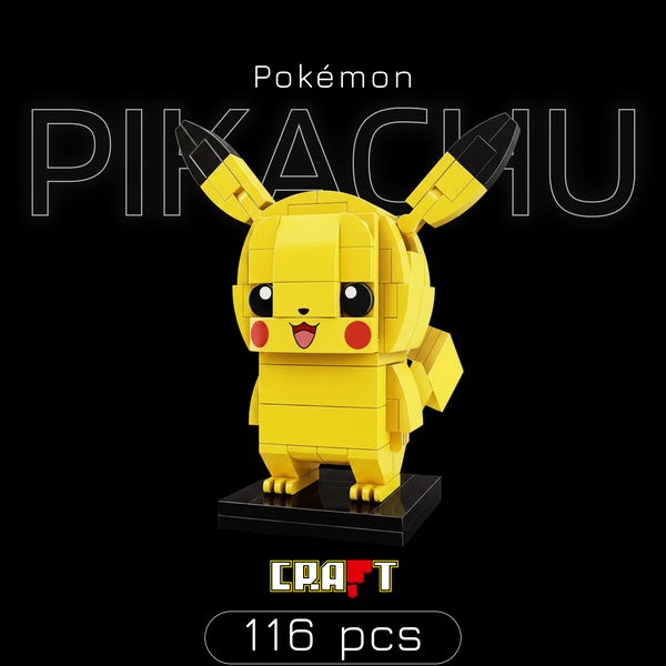 Pok&eacute;mon - Pikachu (116 pe&ccedil;as)