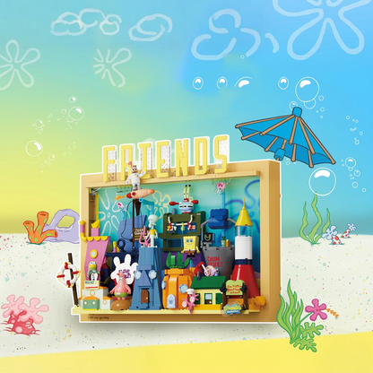 Bob Esponja - Quadro 3D Fenda do Biquini (1126 pe&ccedil;as)
