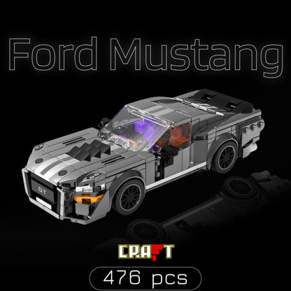 Ford Mustang Shelby GT500 (476 pcs) - Brics Craft