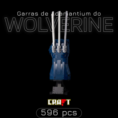 Garras de Adamantium de Wolverine (596 pe&ccedil;as)