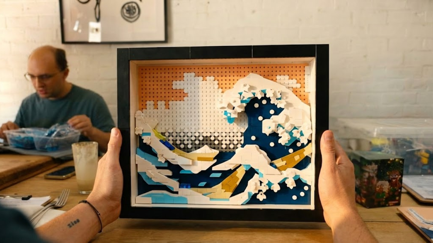 O Museu: A Grande Onda de Kanagawa (1511 micro-pe&ccedil;as)