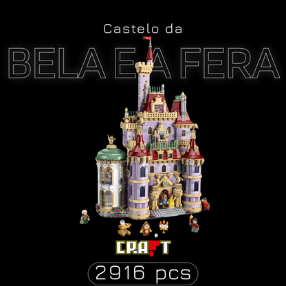 Oferta Exclusiva deste An&uacute;ncio | Castelo da Bela e a Fera (2916 pe&ccedil;as)