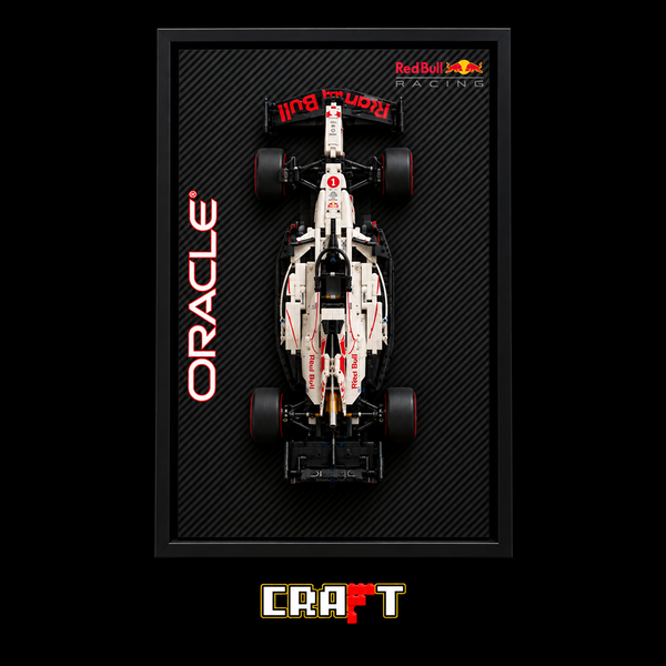 Quadro para F&oacute;rmula 1 - Max Verstappen RB21 preto