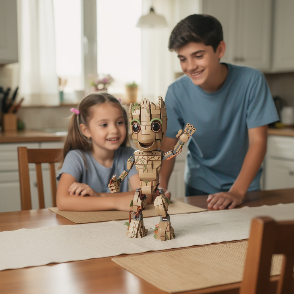 Baby Groot de Guardi&otilde;es da Gal&aacute;xia (476 pe&ccedil;as)