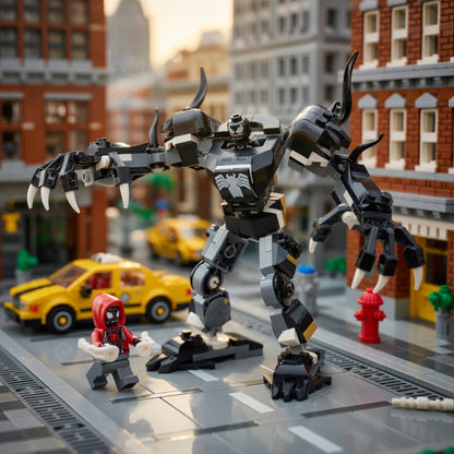 Armadura de Rob&ocirc; Venom vs. Miles Morales (134 pe&ccedil;as)