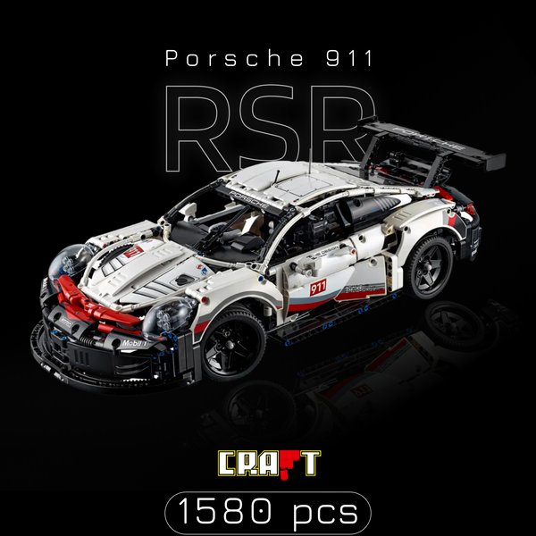 Porsche 911 RSR (1580 pe&ccedil;as)
