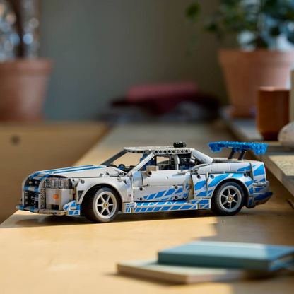 Nissan Skyline GT-R R34 - Velozes e Furiosos (1410 pe&ccedil;as)