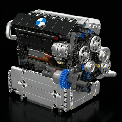Motor S55 Inline-6 (744 pe&ccedil;as)