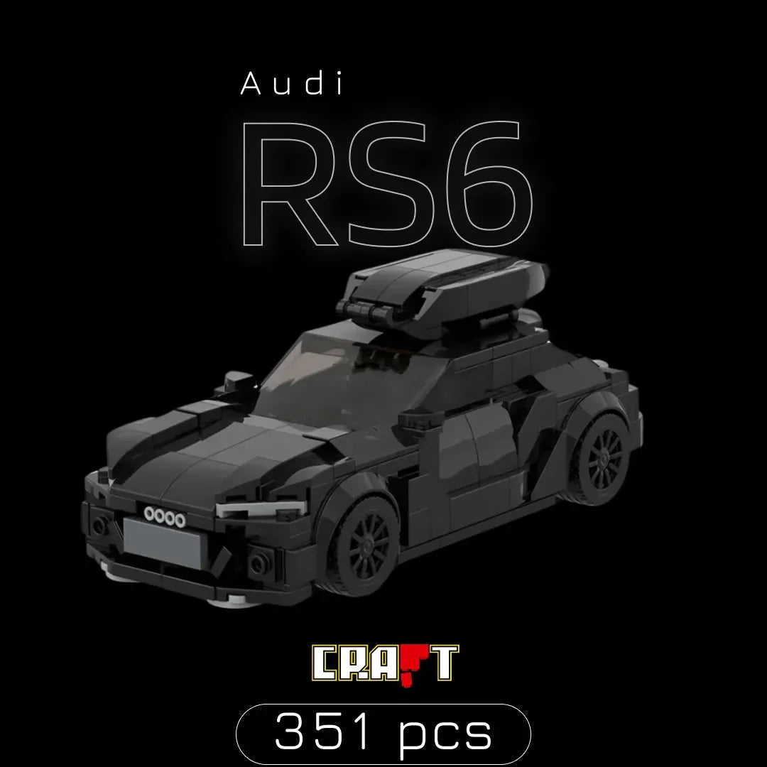 Audi RS6 (351 p&ccedil;s) - Brics Craft