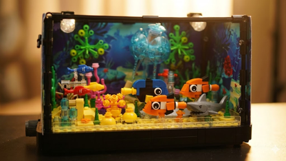 Aqu&aacute;rio Tropical: Corais Iluminados (725 pe&ccedil;as)