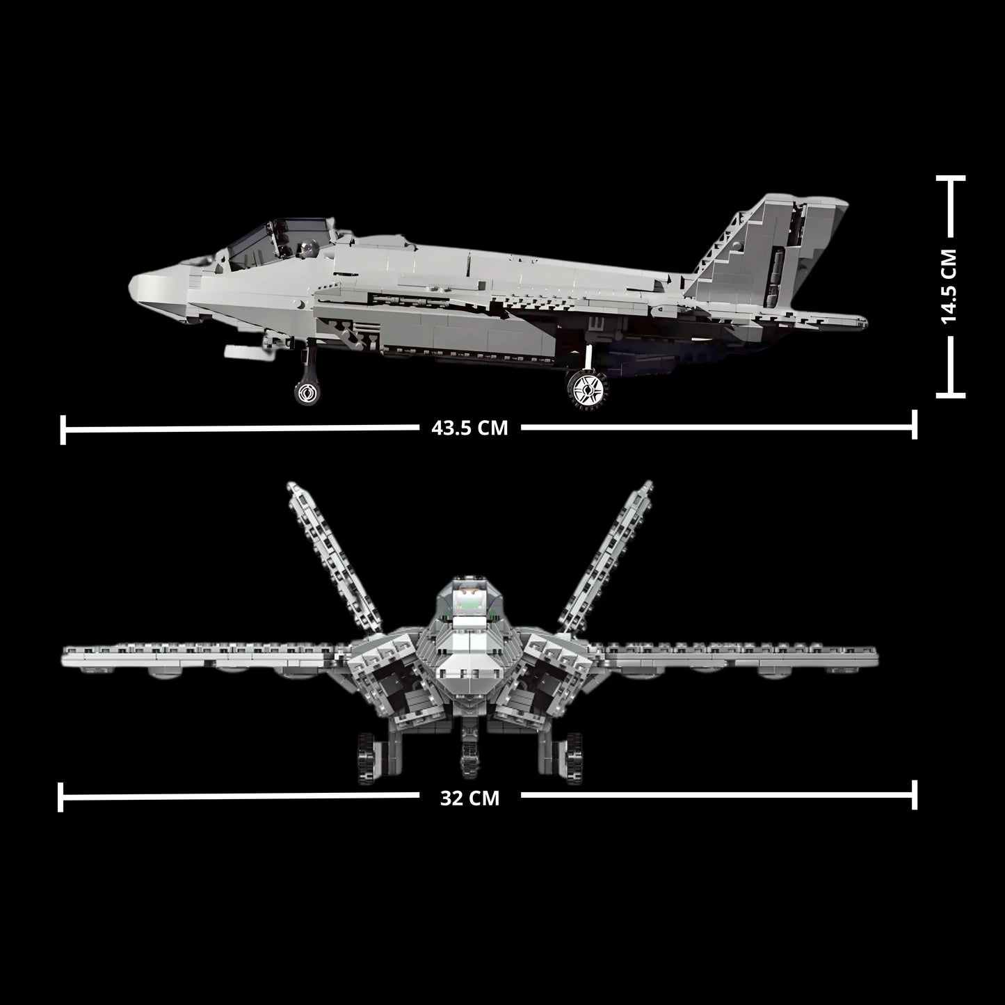 Ca&ccedil;a F-35 (1600 p&ccedil;s)