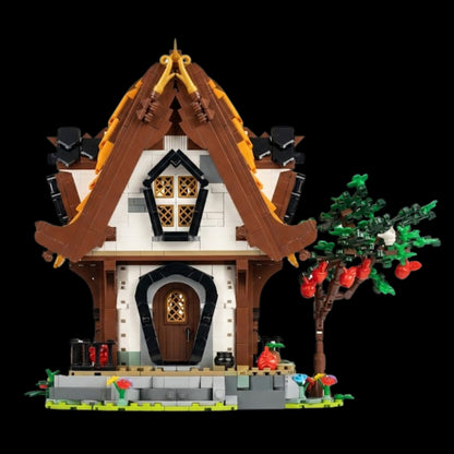 Cabana Medieval de Troncos (2192 pe&ccedil;as) - Brics Craft